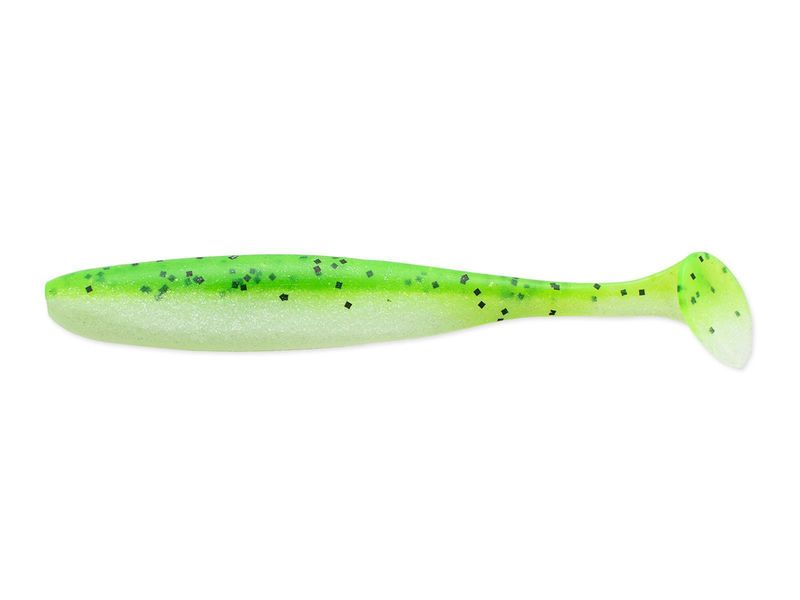 Приманка Keitech 4,5&quot; Easy Shiner -Chartreuse Pepper Shad - фото 1