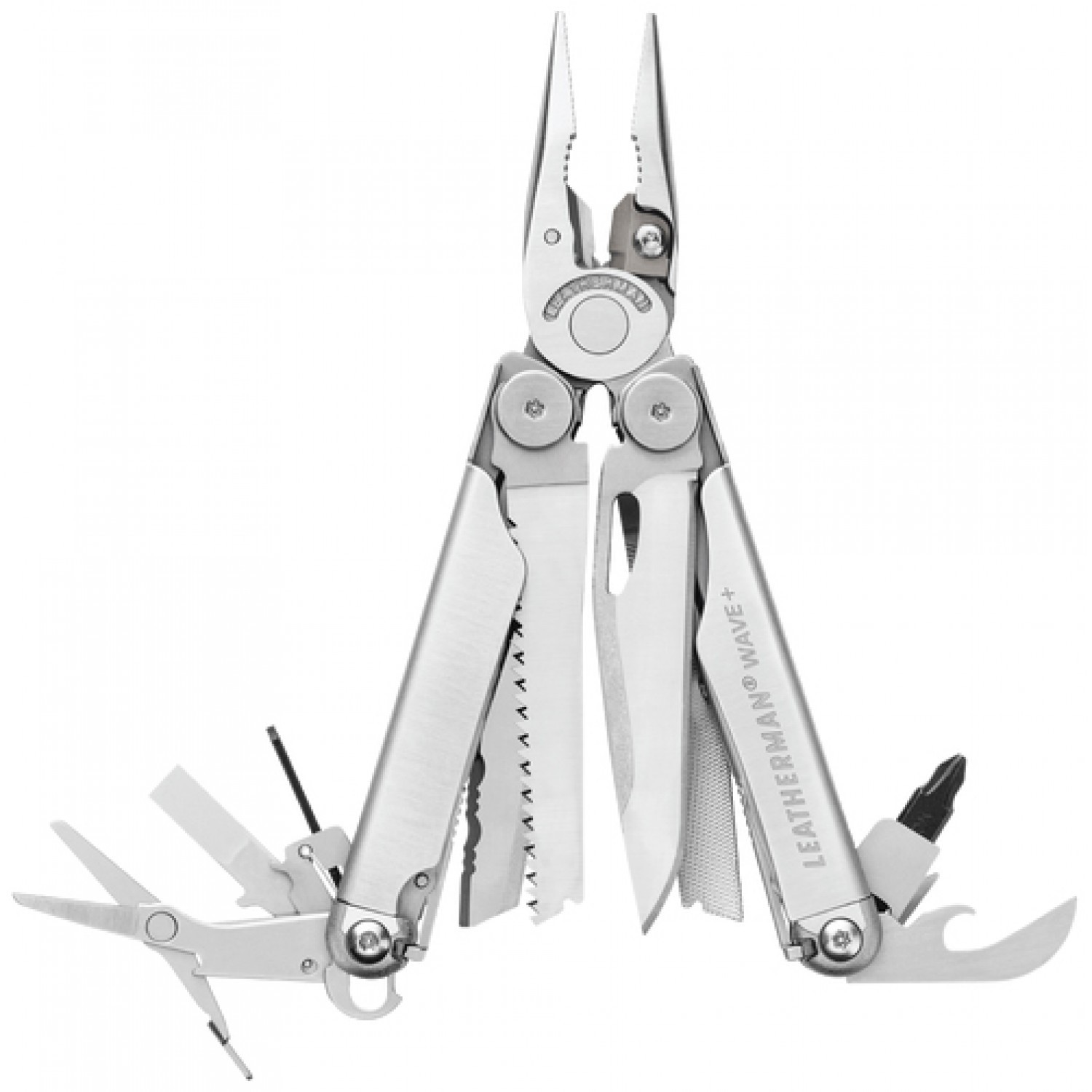 Мультиинструмент Leatherman Wave plus кожаный чехол - фото 1