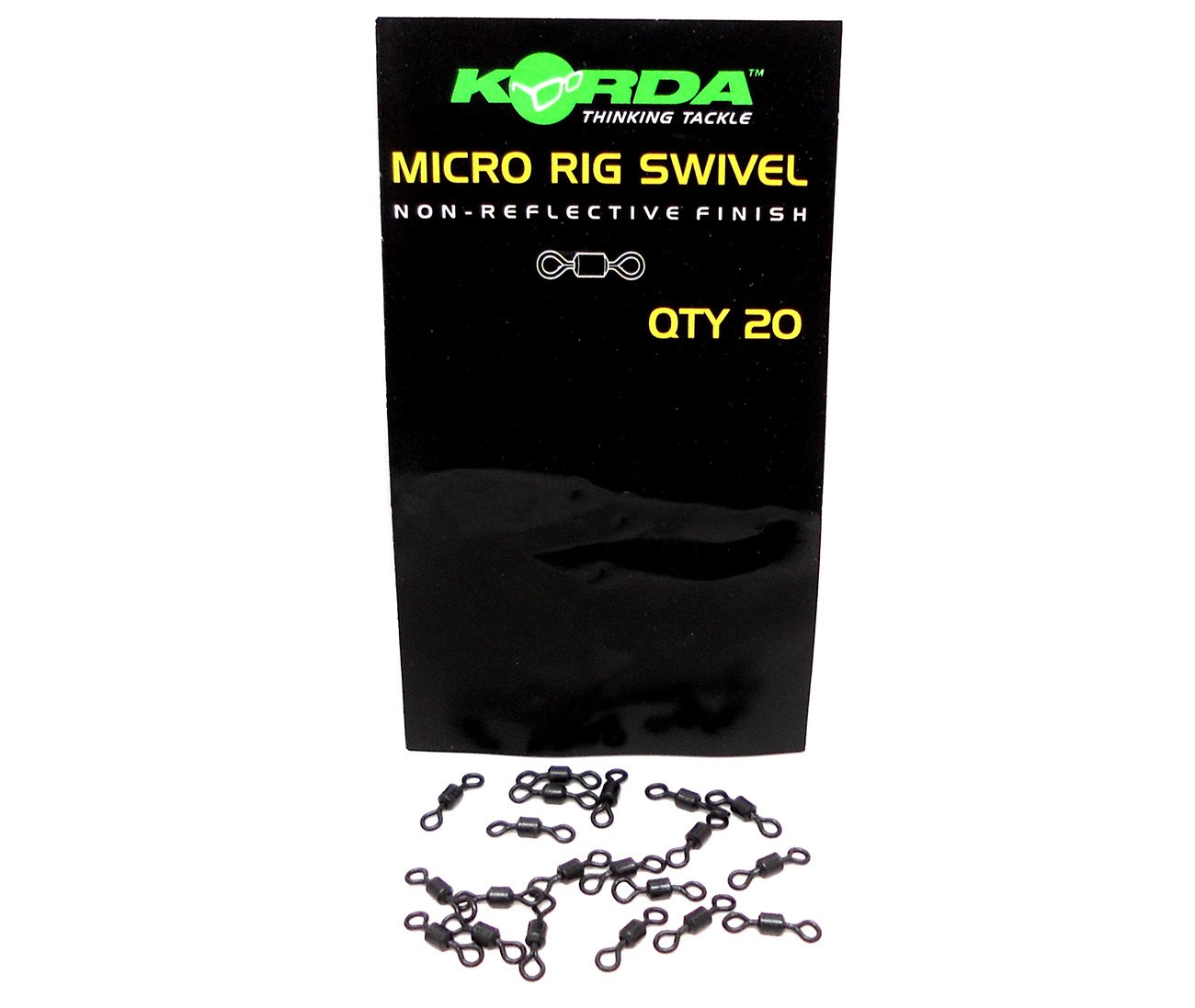 Вертлюг Korda Mikro rig swivel 20шт - фото 1