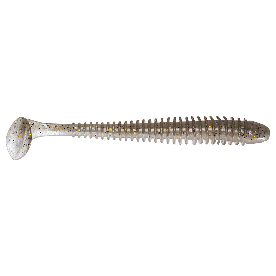 Приманка Keitech виброхвост Swing impact 3,5" 410 Crystal Shad - фото 1
