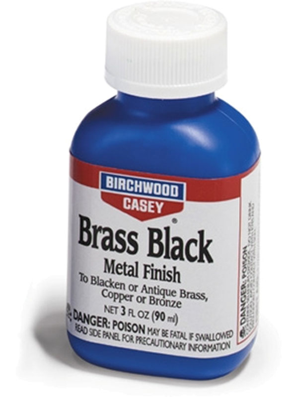 Средство для воронения меди латуни бронзы Birchwood Сasey  Brass black 90мл - фото 1