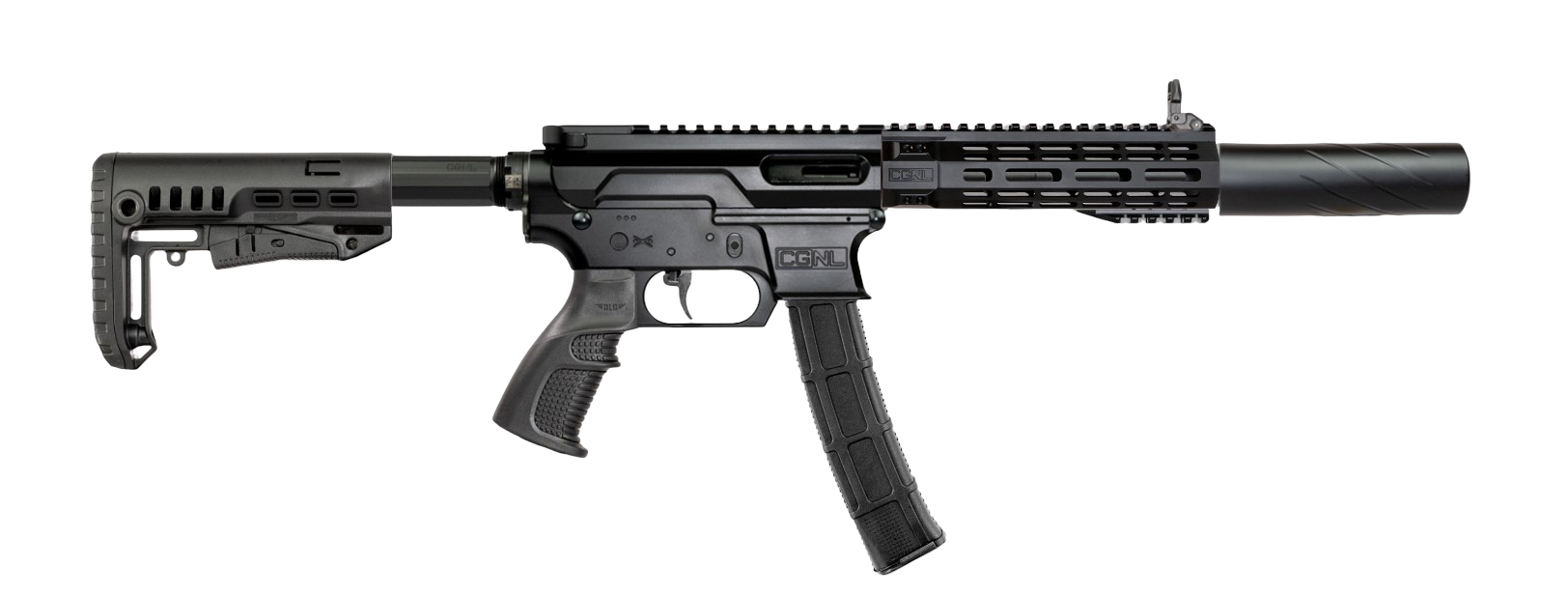 Карабин Adar 9x19 NL9T 15'' резьба 16x1 Alfa Precision Сайга 9 M-LOK CGNL - фото 1