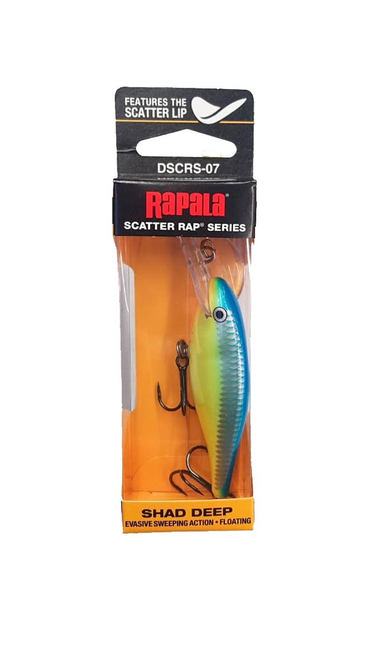 Воблер Rapala Scatter rap shad deep  DSCRS07-CRSD - фото 1