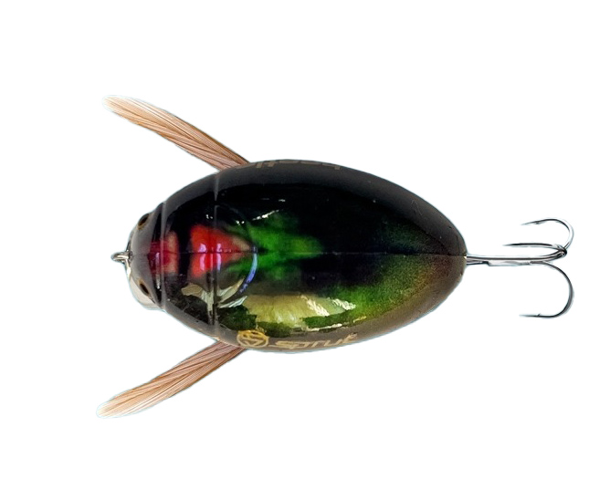 Воблер Sprut Beetle 35F Floating 35мм 4,2гр 0,0-0,2м BRZ - фото 1