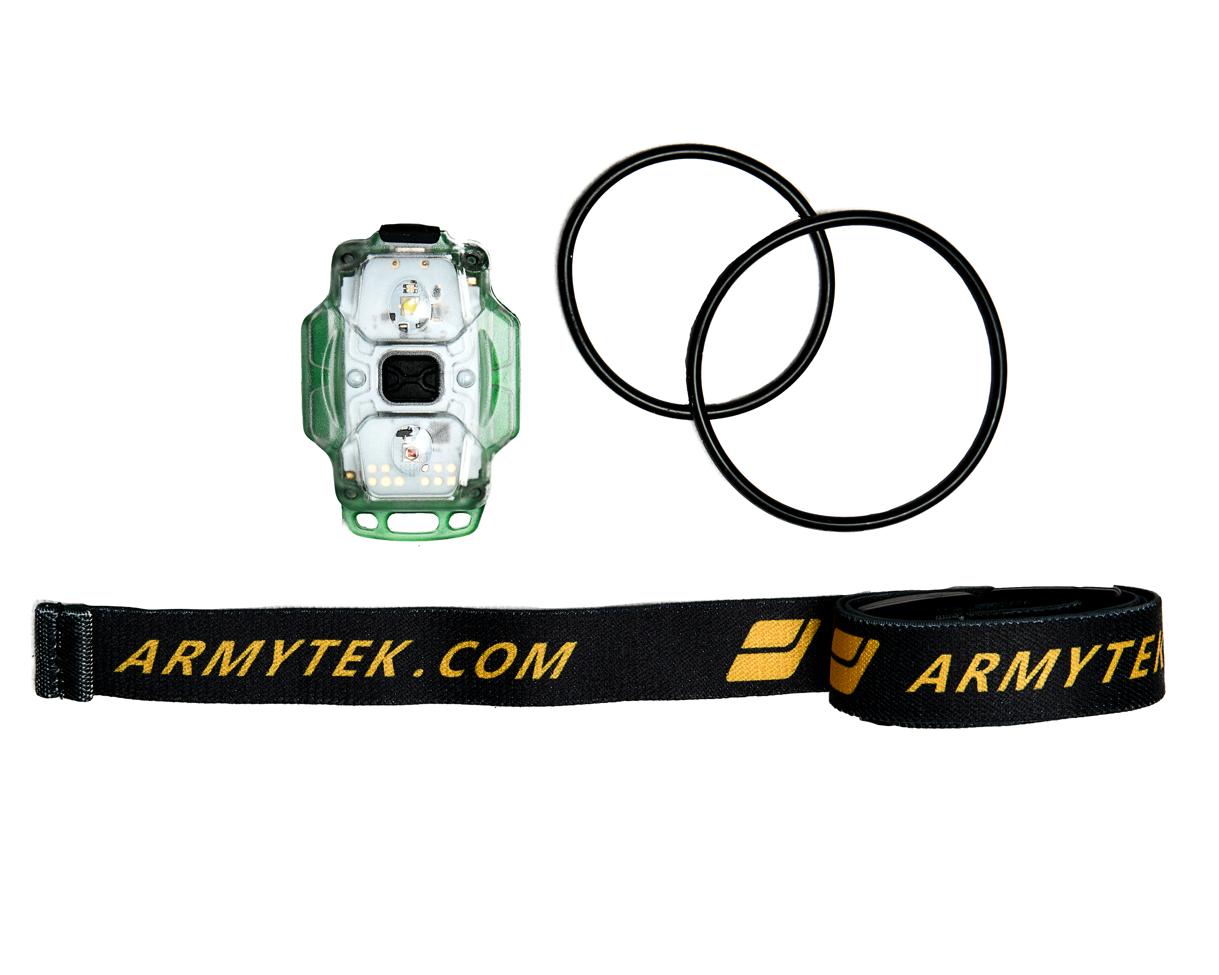 Фонарь Armytek Crystal зеленый - фото 1