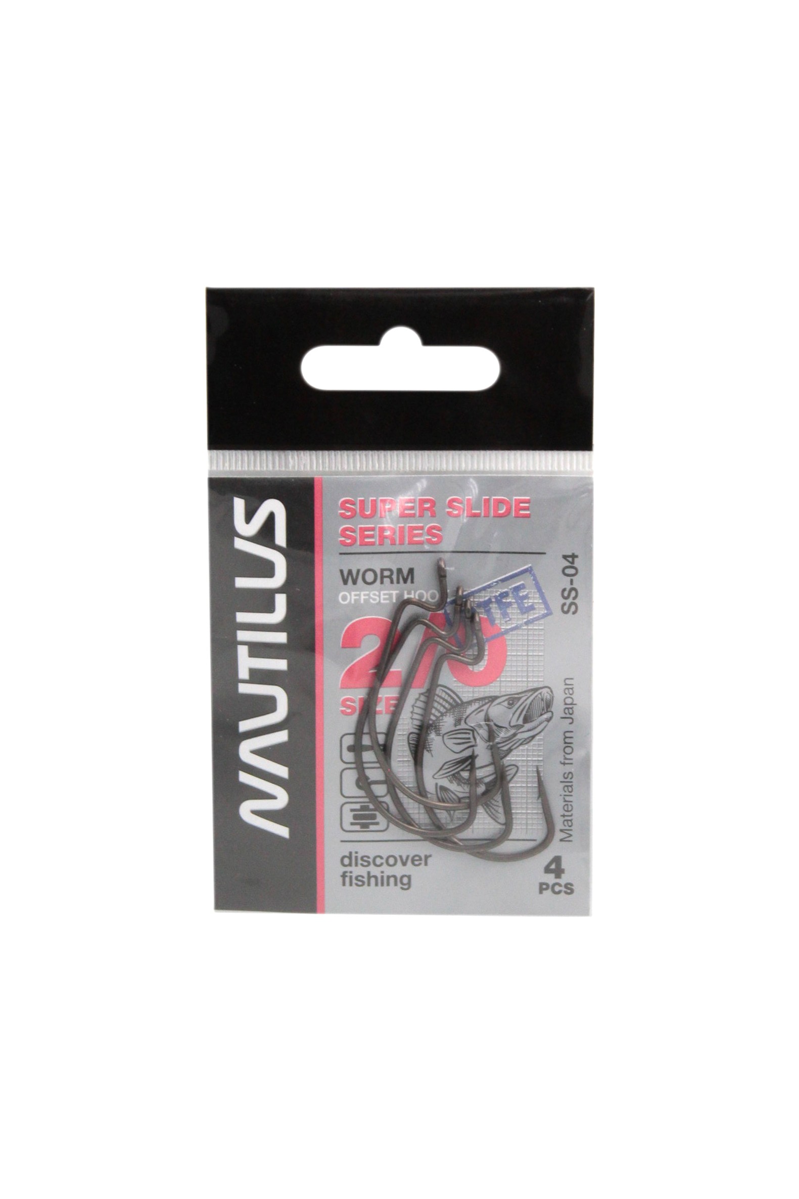 Крючок Nautilus Offset Super Slide SS-04PTFE №2/0 - фото 1