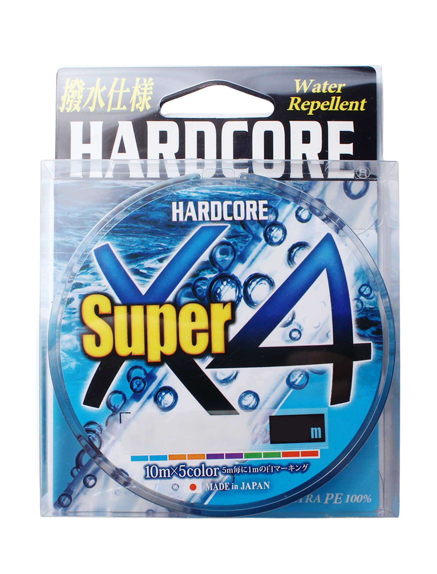 Шнур Yo-Zuri Duel PE Hardcore Super X4 300м 5Color 0,8 0,15мм 6,4кг - фото 1