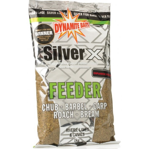 Прикормка Dynamite Baits Silver X 900г фидер explosive - фото 1