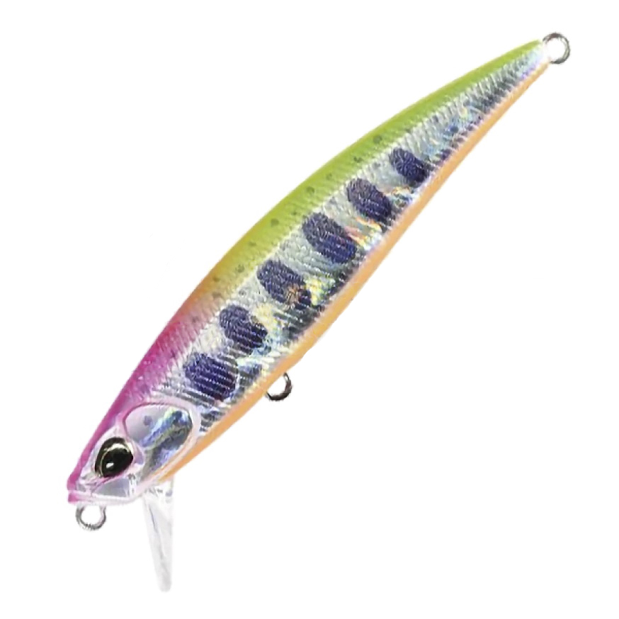 Воблер DUO Spearhead Ryuki Sinking 71 ADA4093 UV Pink Chart Yamame OB - фото 1
