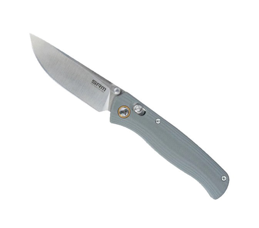 Нож SRM 255L-GK сталь 10Cr15MoV рукоять G10 - фото 1