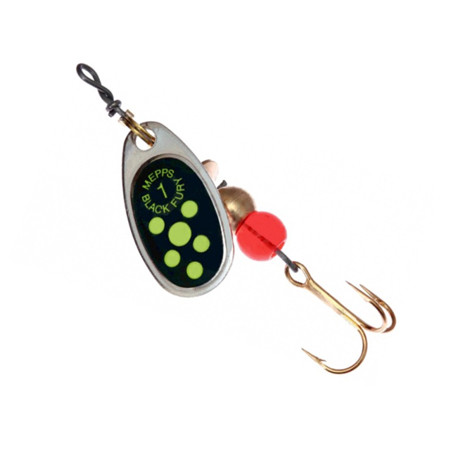 Блесна Mepps Black Fury CHART AG №1  - фото 1