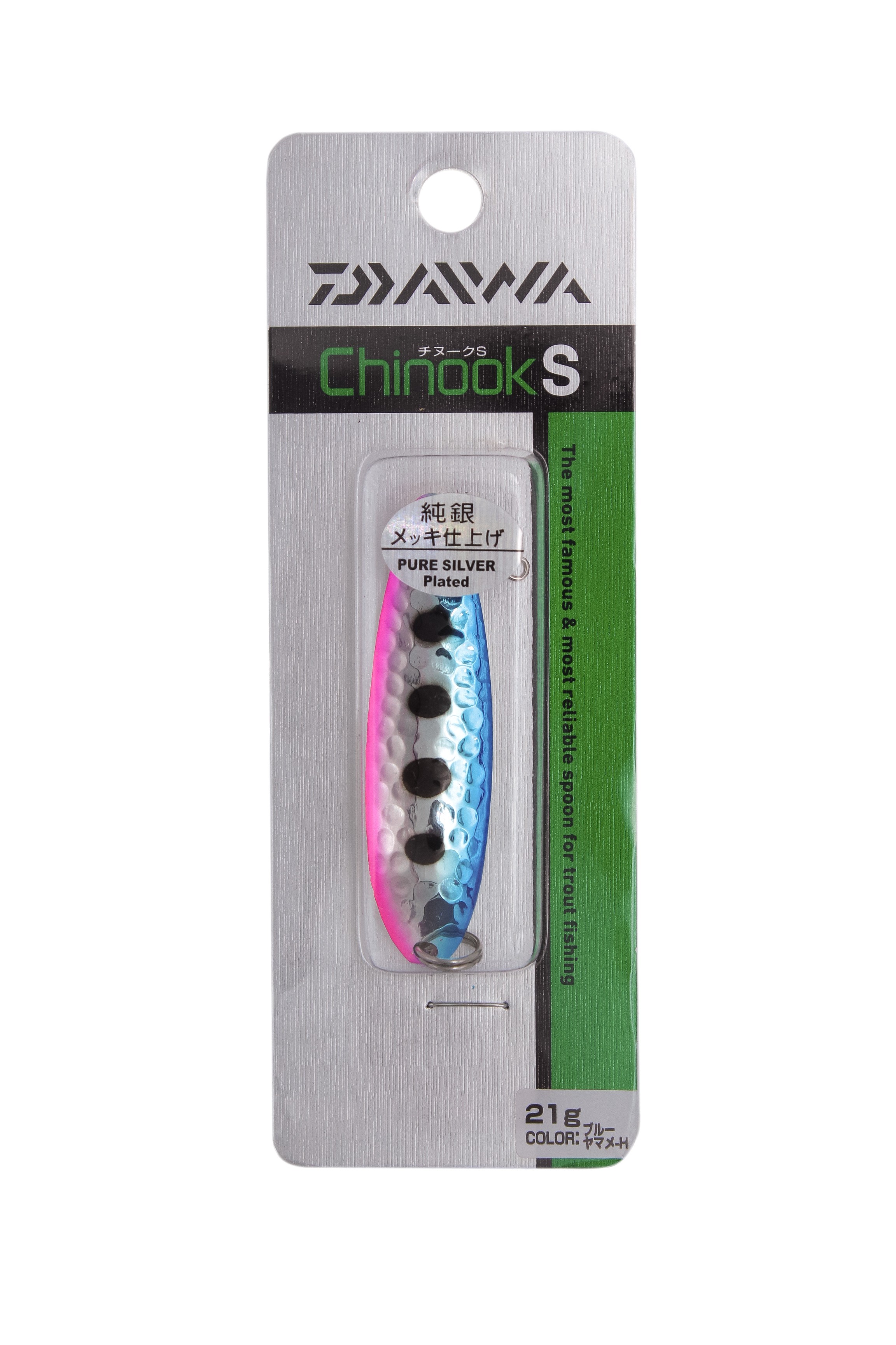 Блесна Daiwa Chinook S 21гр blue yamame-h - фото 1