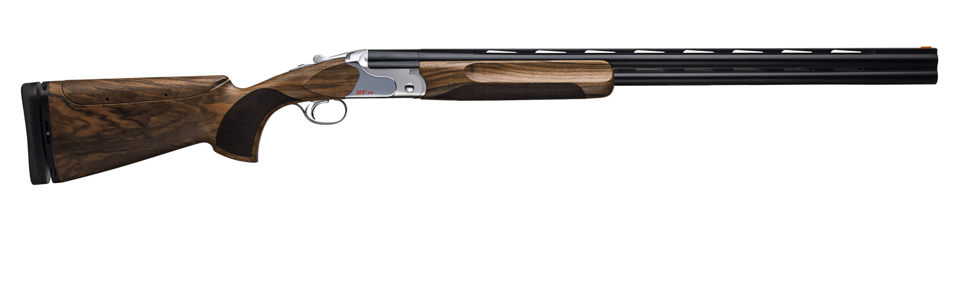 МП HUGLU HT-14 Silver. Advanced Trap O/U к.12Х76 1C Wood,ADJ stock&butt, ejector - фото 1