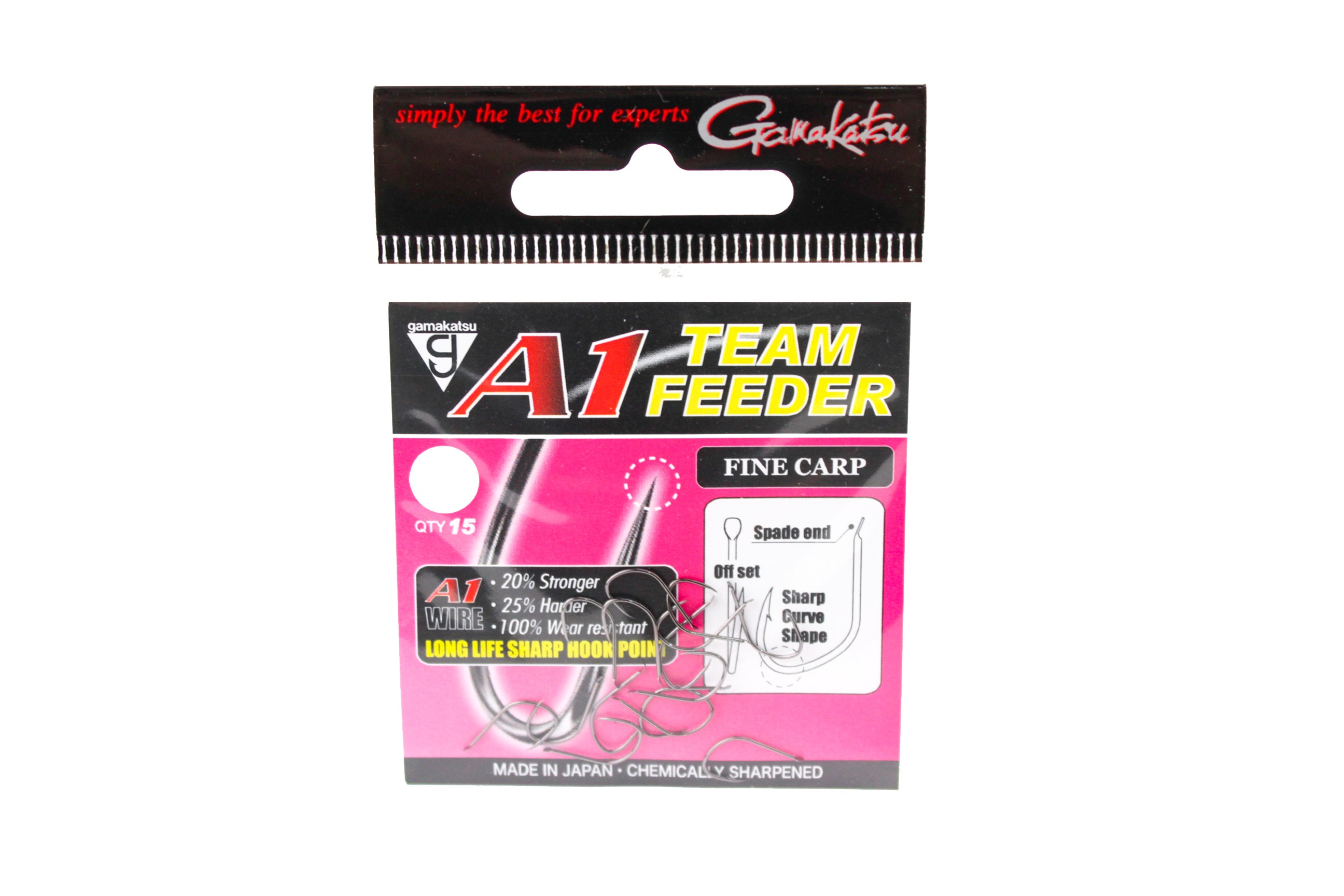 Крючок Gamakatsu A1 Team feeder fine carp №10 - фото 1