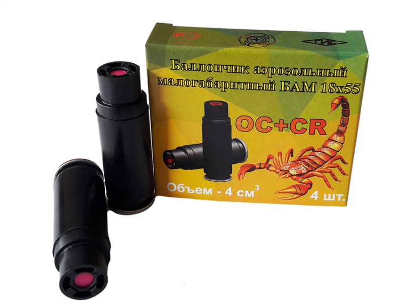 Аэрозоль А+А БАМ ОС+CR 18х55 - фото 1