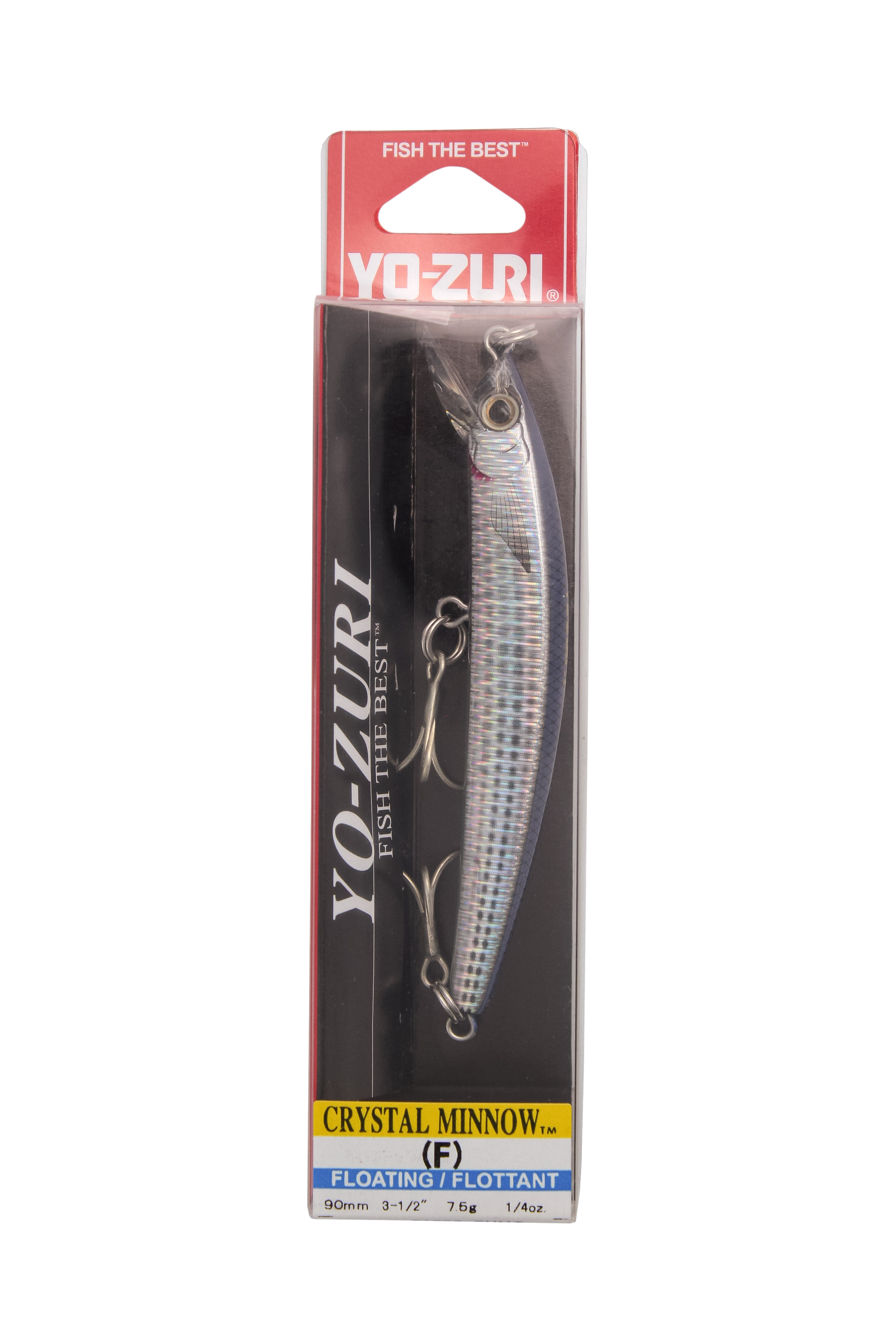 Воблер Yo-Zuri Crystal minnow 90F F1002 SHMT - фото 1