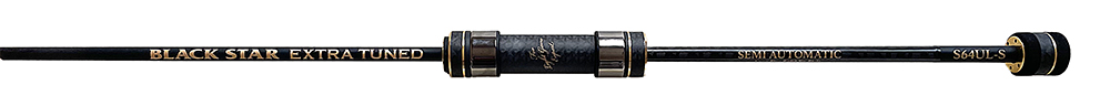Спиннинг Xesta Black Star Extra Tuned S64UL-S Semi Automatic 0,1-4гр lb 0.9-4 19 - фото 1