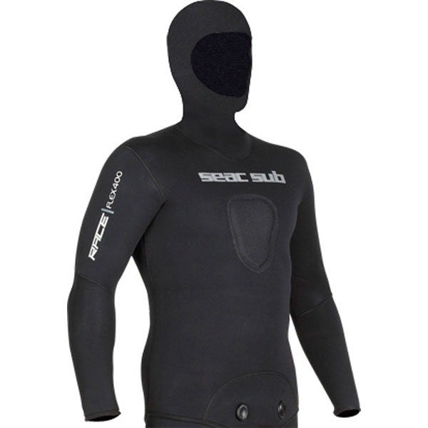 Куртка от гидрокостюма Seac Sub Race flex 400 открытая пора 3,5мм