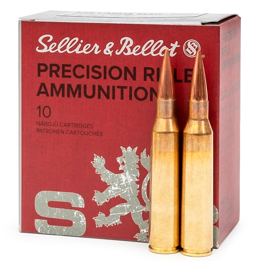 Патрон 338Lapua Mag HPВТ 19,4гр - фото 1