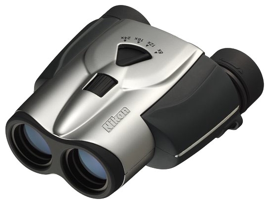 Бинокль Nikon Aculon 8-24x25 silver