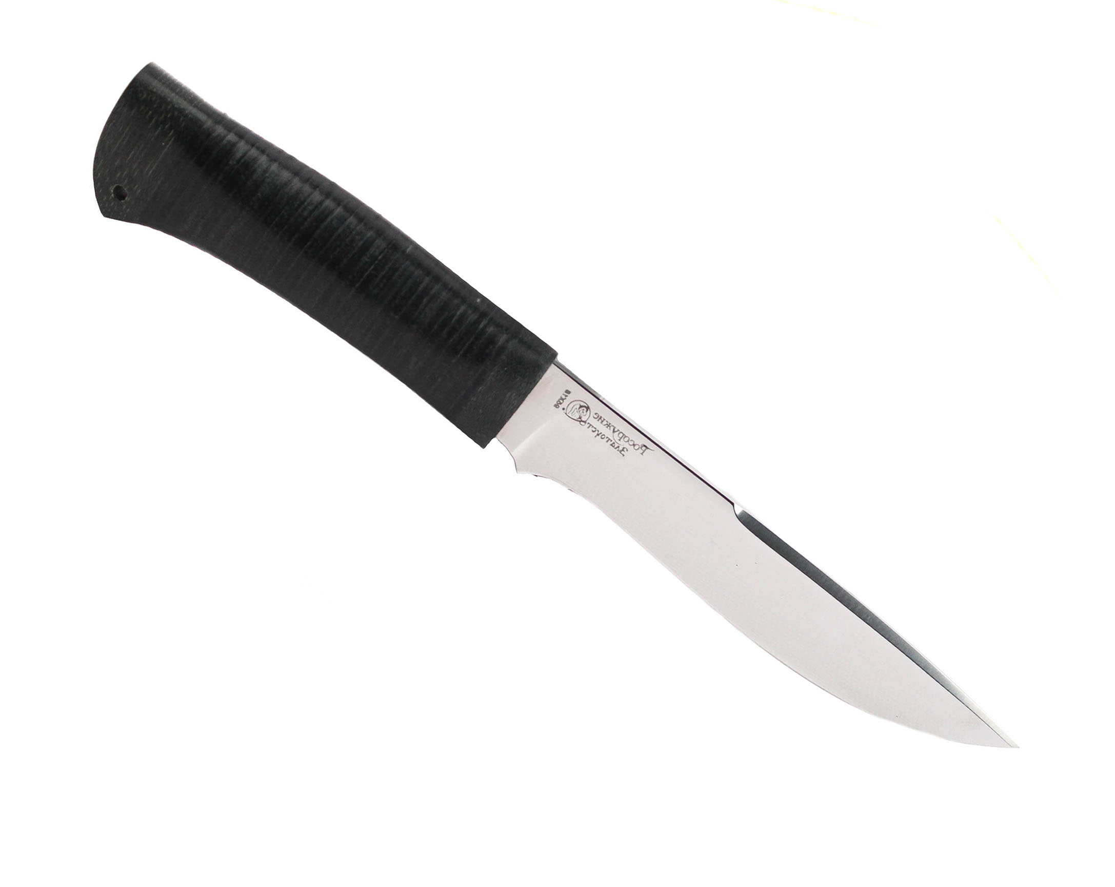 Нож Росоружие Горностай 95х18 кожа