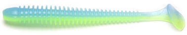 Приманка Keitech виброхвост Swing impact 4,5" Pal 03 ice chartreuse - фото 1
