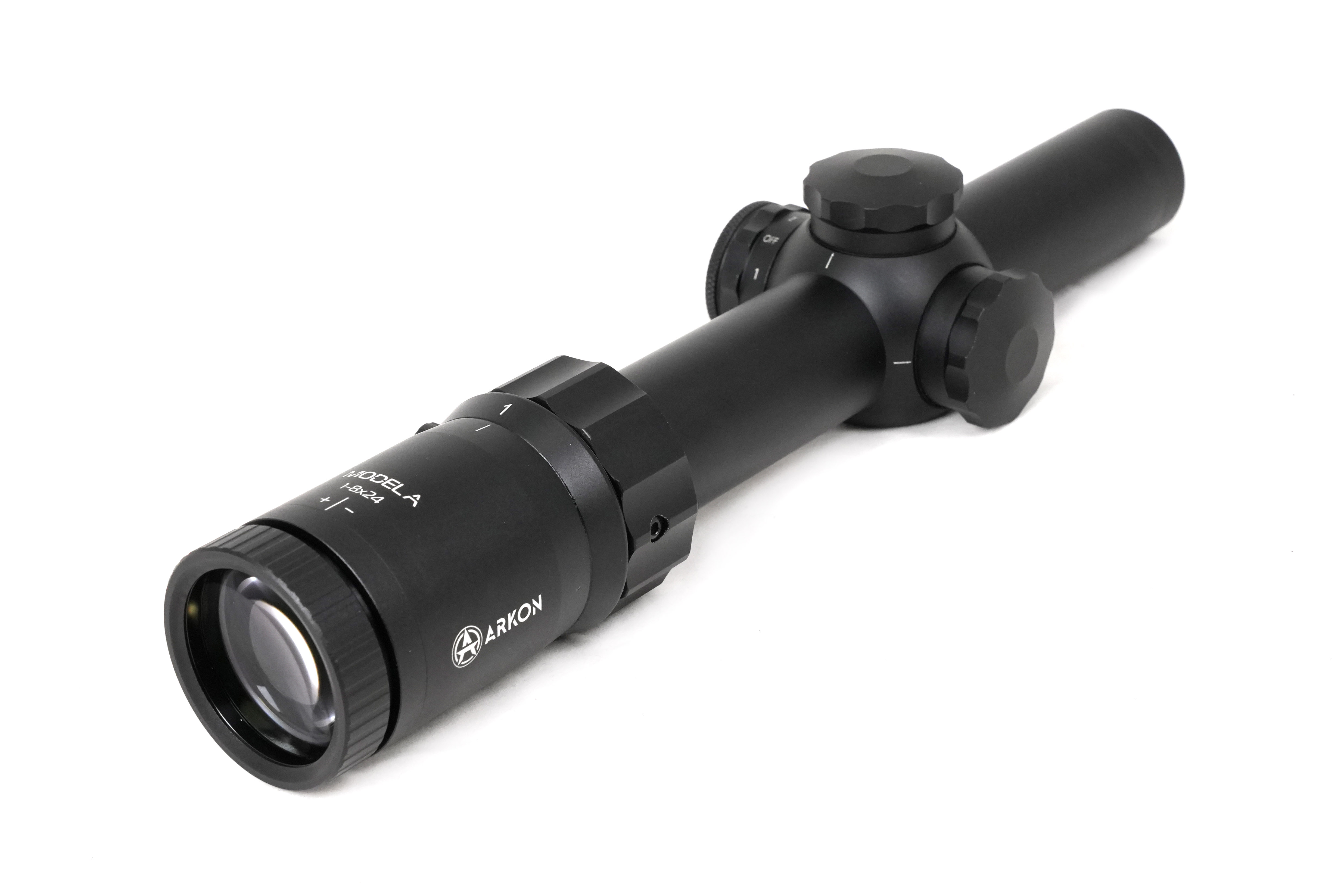 МП Оптический прицел для тактической стрельбы и загонной охоты Arkon Model A 1-8 - фото 1