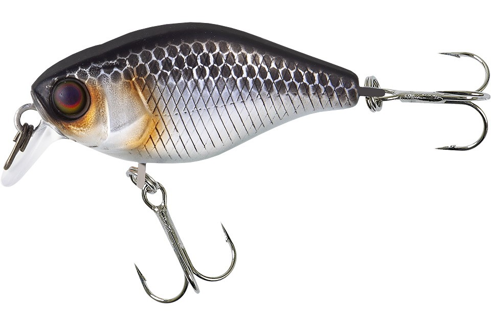 Воблер Jackall Chubby 38 SR Silent uv mat silver & black - фото 1