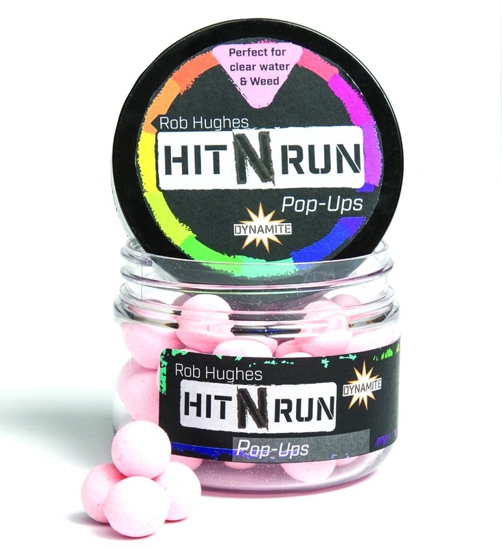 Бойлы Dynamite Baits Hit N Run pastel pink 15мм - фото 1