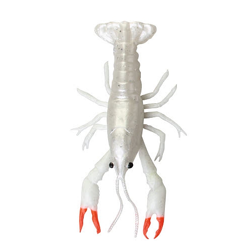 Приманка Savage Gear 3D LB crayfish 8см 4гр F ghost 4шт - фото 1