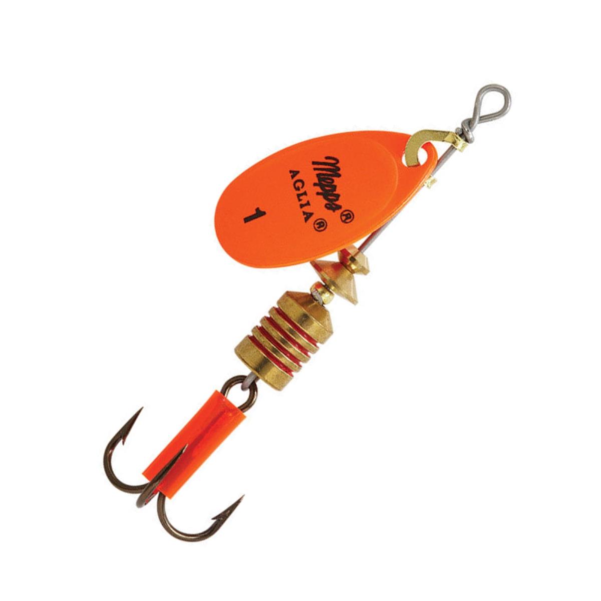 МП Блесна вращ. MEPPS Aglia Fluo №0 Orange 2,5г блистер (CPFO00403BL) MEPPS - фото 1