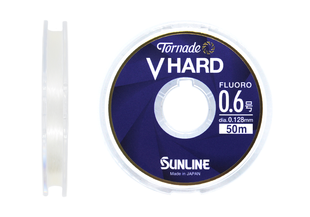 Леска Sunline Tornade V Hard FC 0.6/0.128мм 1кг/2lb 50м Clear - фото 1
