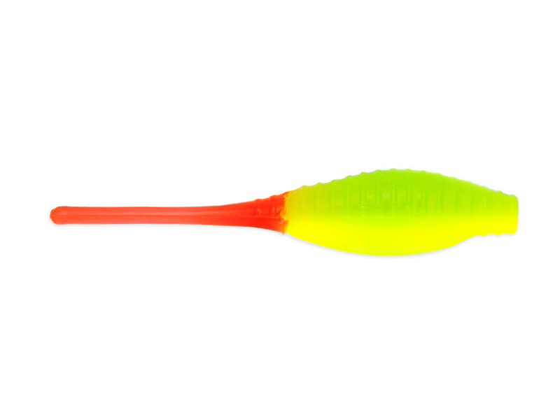 Приманка Bass Assassin Tiny Shad 2&quot; Lime Orange Tail - фото 1