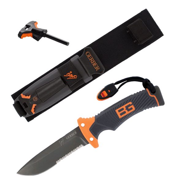 Нож Gerber Bear grylls knife ultimate FB с фиксированным клинком - фото 1