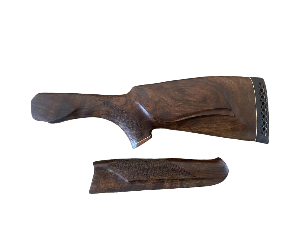 Приклад+цевье Левша ИЖ-27 Монте-Карло стар.образца Премиум орех - фото 1