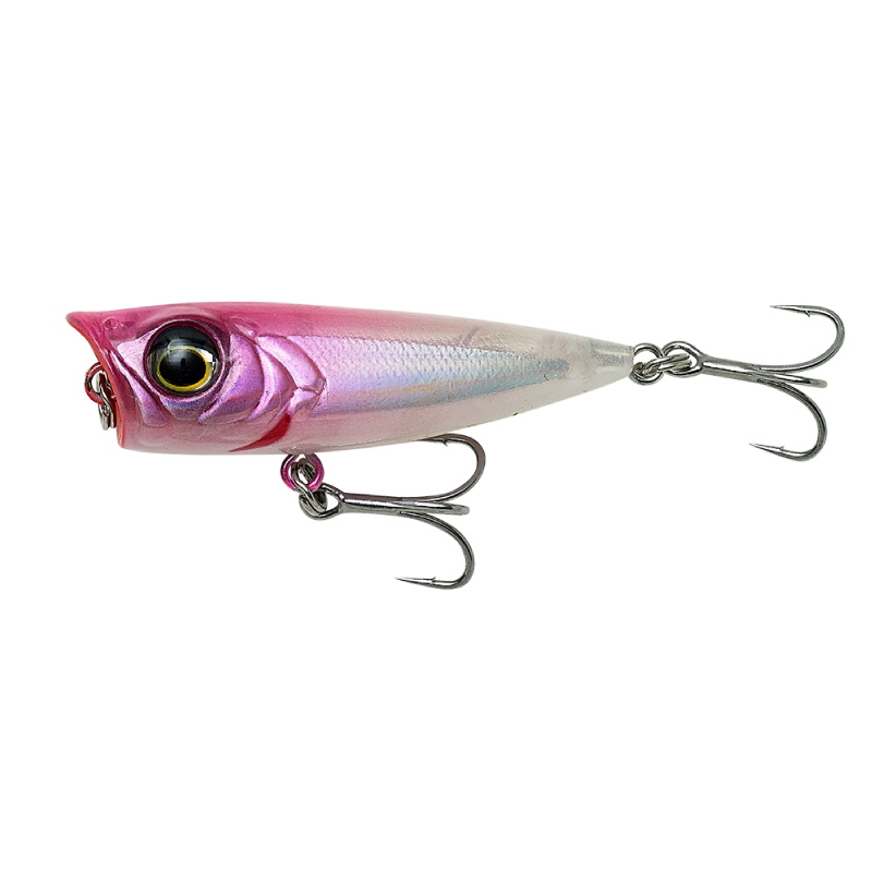 Воблер Savage Gear 3D Minnow Popper 4,3 см 2,6 гр Floating Pink Head - фото 1