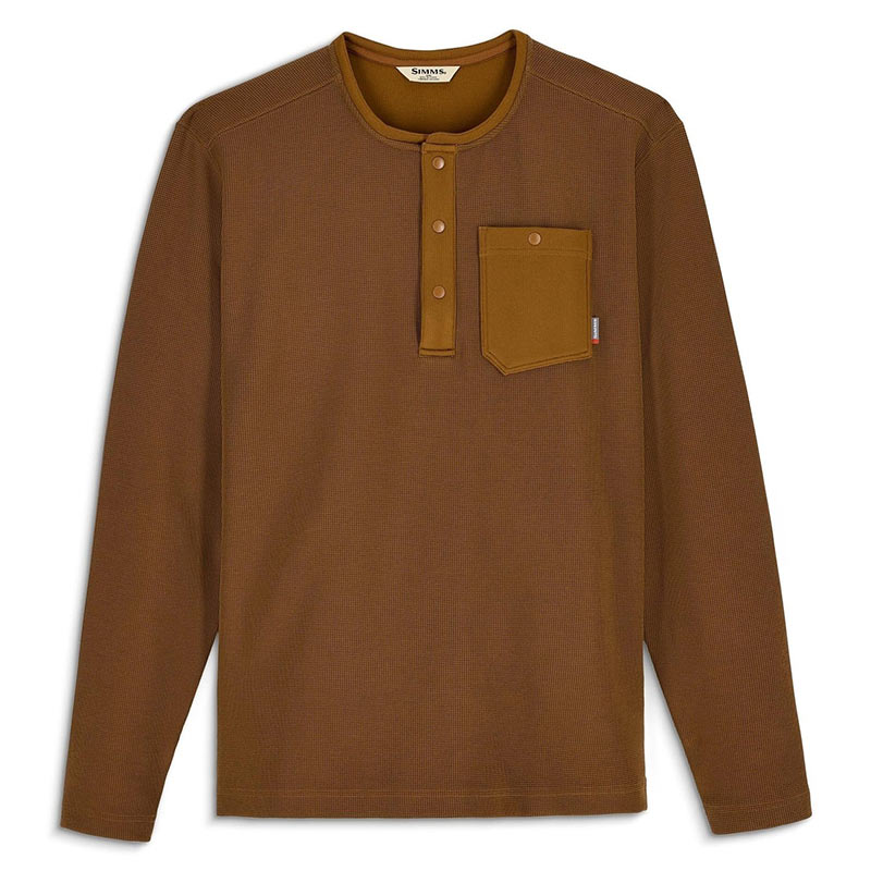 Джемпер Simms Highline Henley Cobia  - фото 1