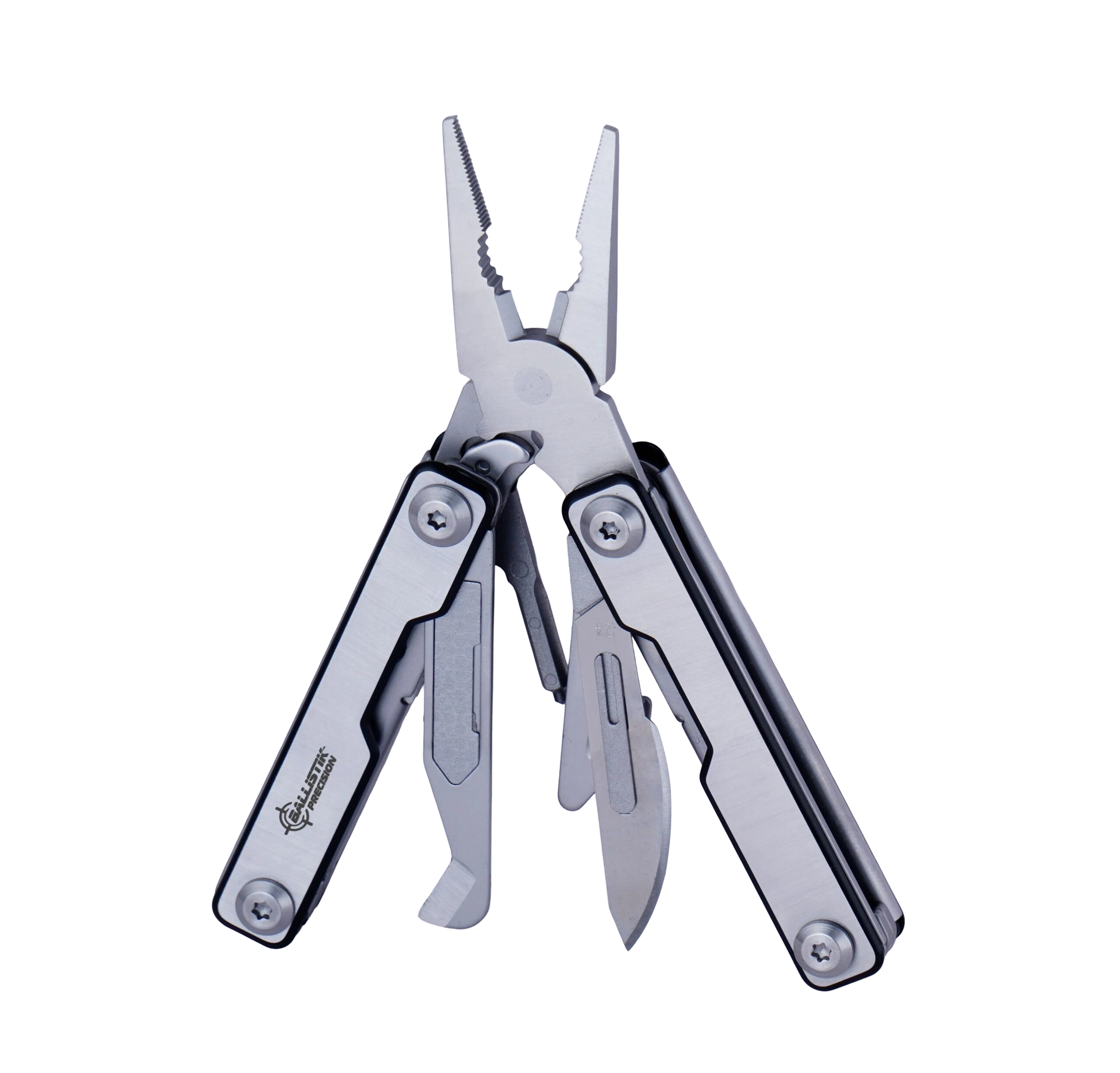 Мультитул Ballistik Mini 10 в 1 скальпель пинцет 2051 - фото 1