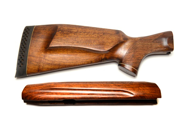 Приклад+цевье Левша МР-155 МК ортопед левша орех - фото 1