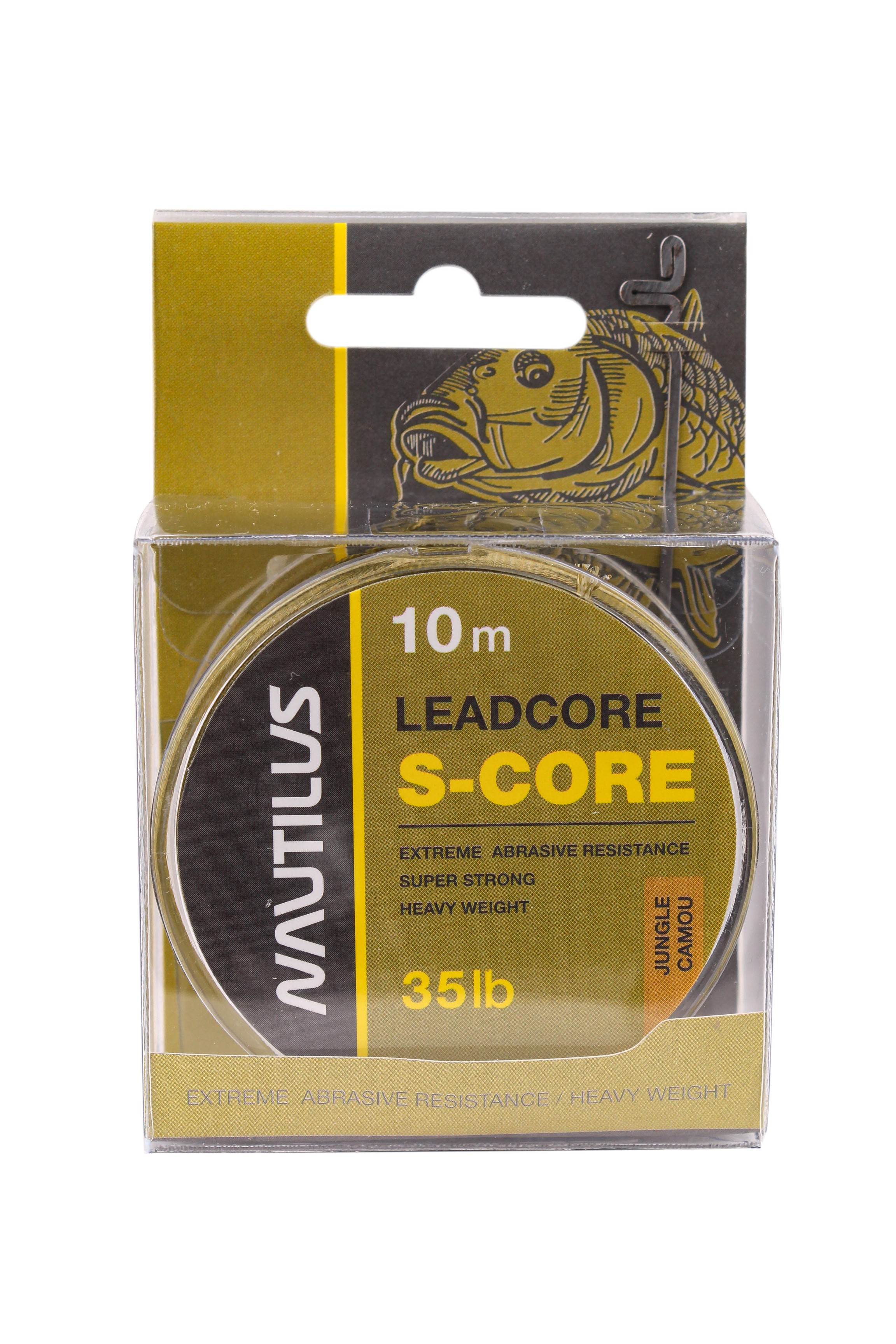 Лидкор Nautilus S-Core Jungle camou 35lb 10м