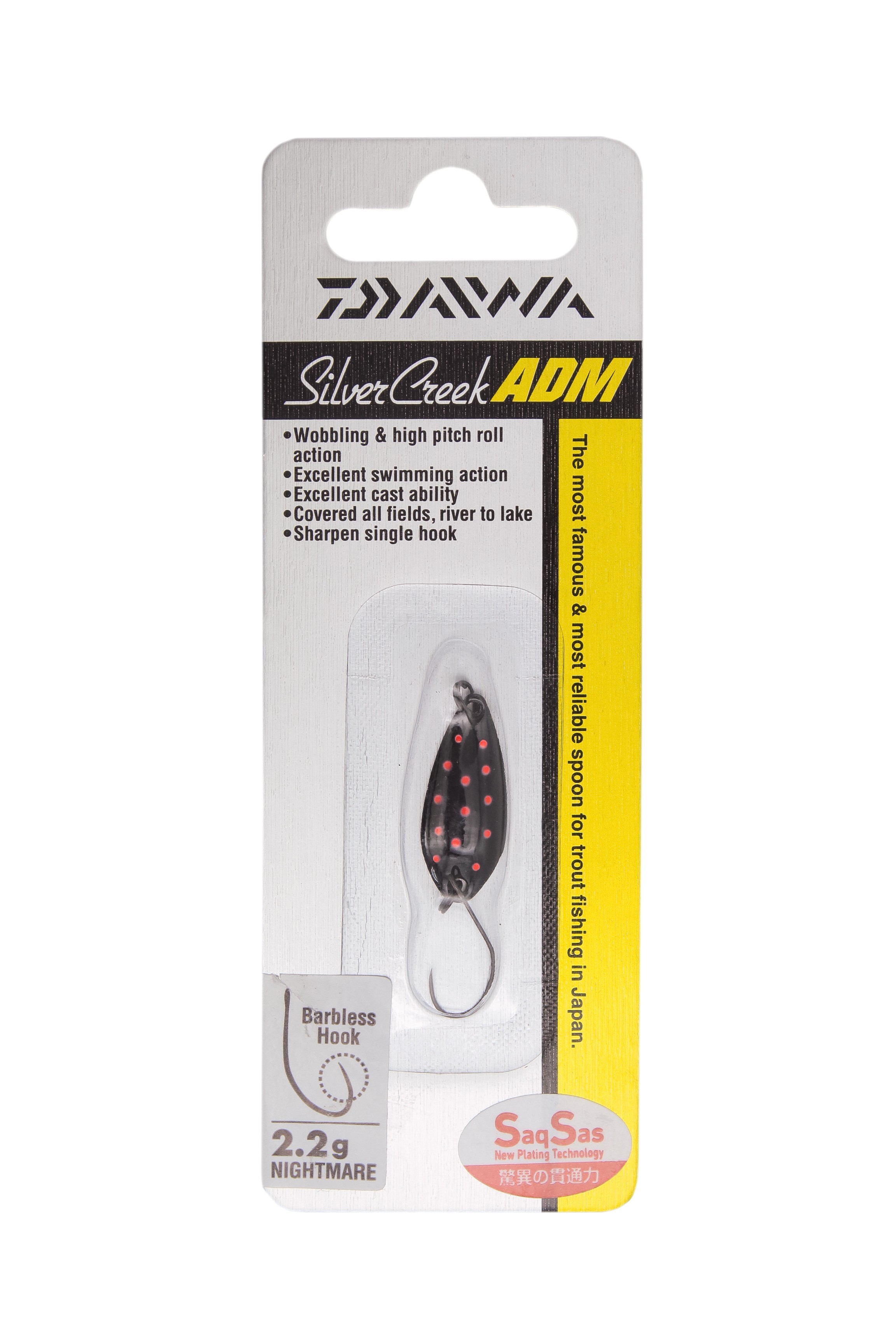 Блесна Daiwa Silver Creek ADM 2.2гр NTM - фото 1