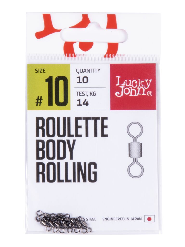 Вертлюг Lucky John Roulette body rolling 010 - фото 1