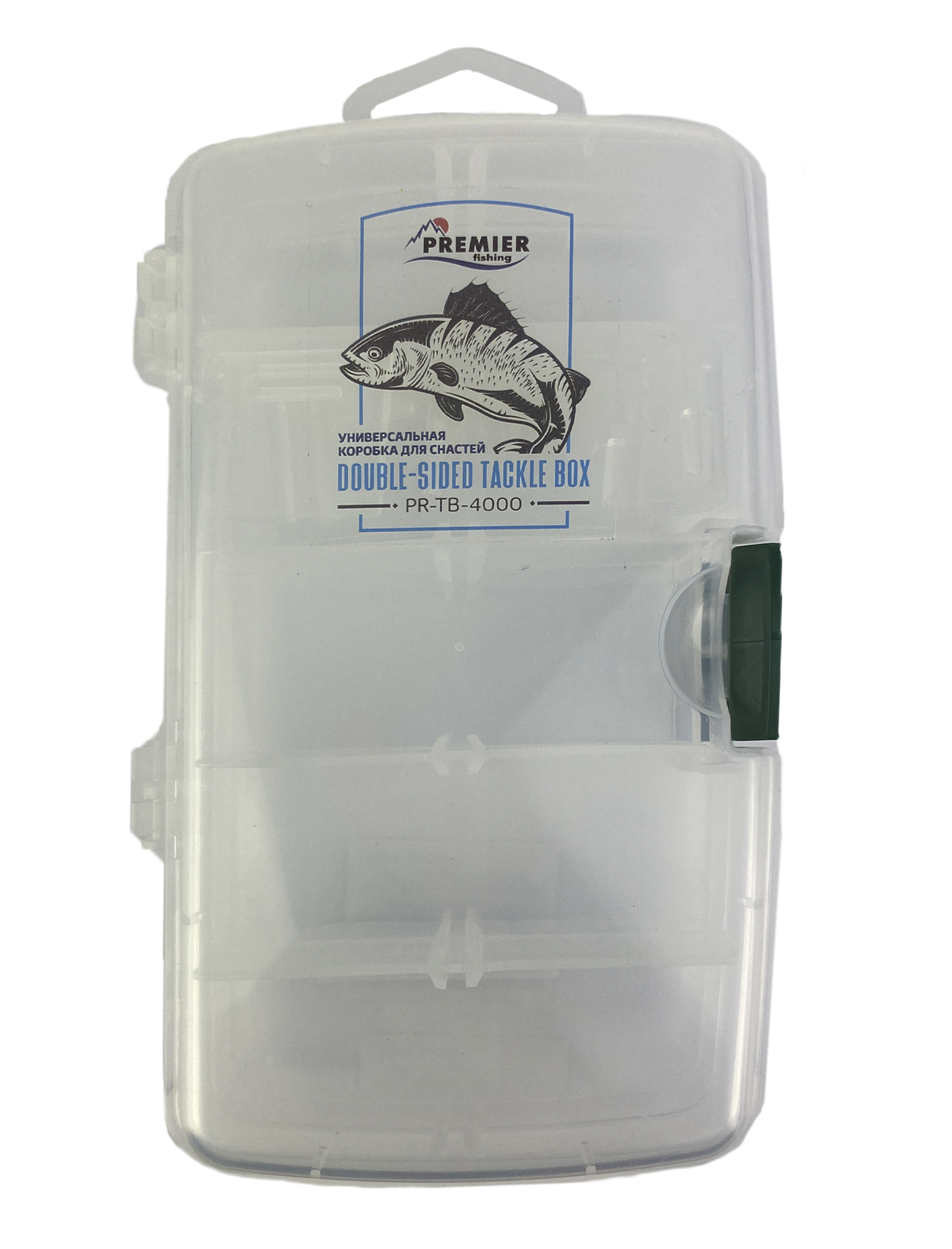 Коробка Premier Fishing двухсторонняя18,5х10х5,5см