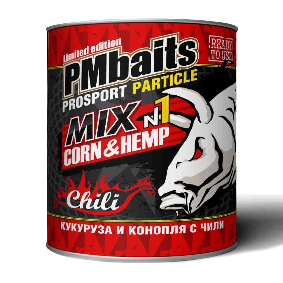 Консервированная зерновая смесь MINENKO PMbaits №1 Mix Chili 900мл - фото 1