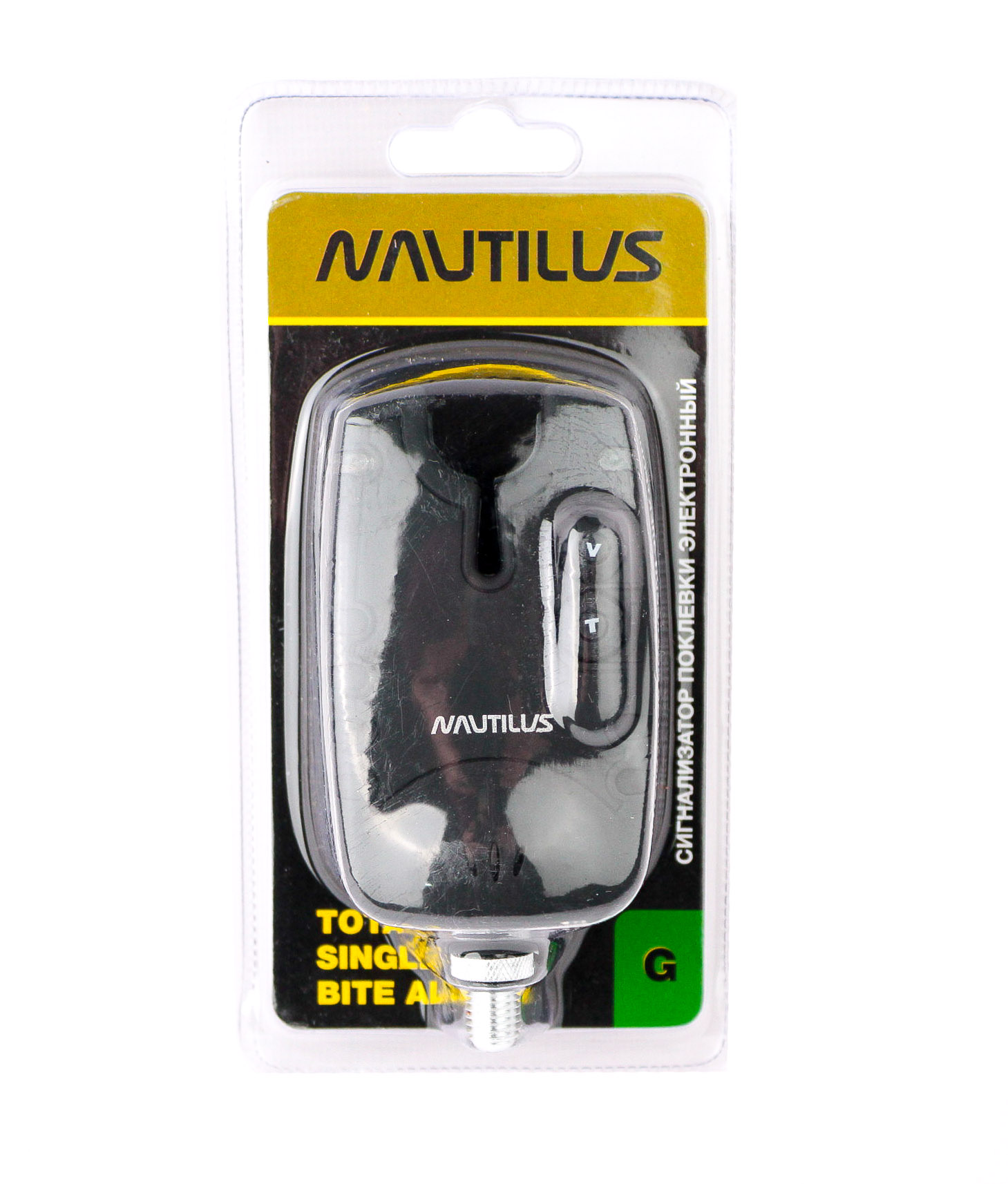 Сигнализатор электронный Nautilus Total Single Bite Alarm TSBA  green