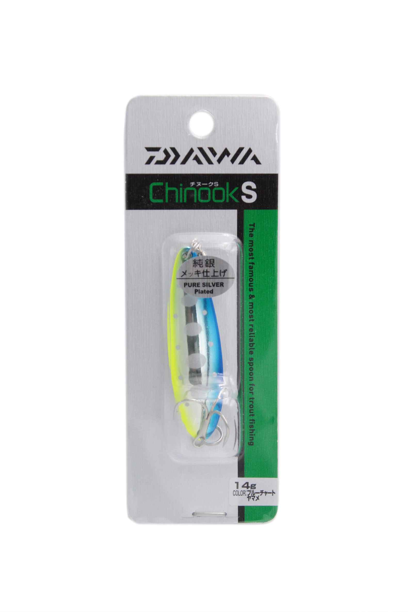 Блесна Daiwa Chinook S 14гр blue chart yamame - фото 1