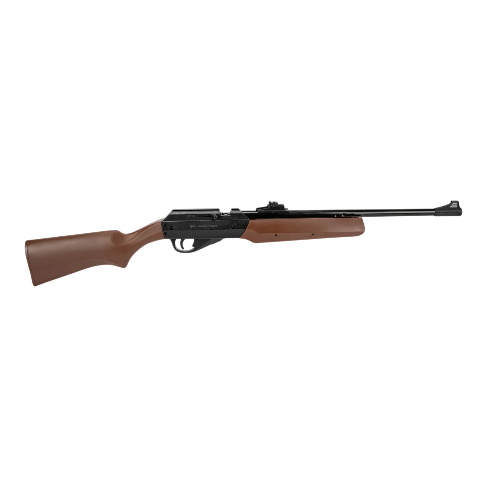 МП Винтовка пневматическая Borner SimpleStrike, Brown cal. 4,5 мм, 3Дж. (pump) - фото 1