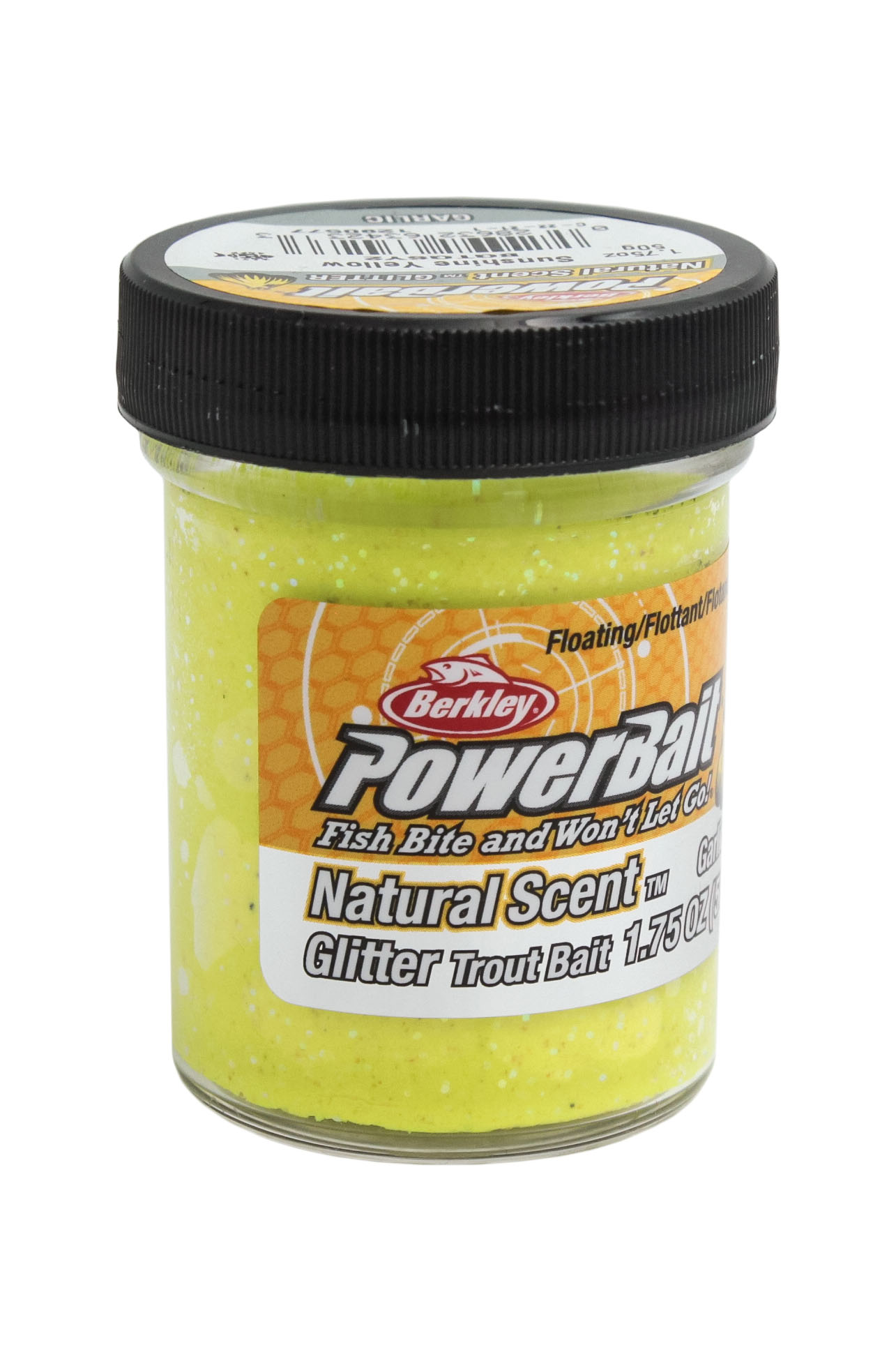 Паста Berkley Powerbait natural scent 50гр Garlic Sunshine Yellow - фото 1