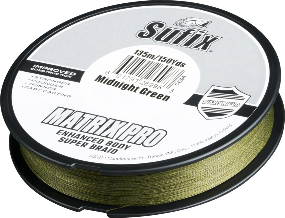 Шнур Sufix Matrix Pro разноцветный 250м 0,40мм 45кг - фото 1
