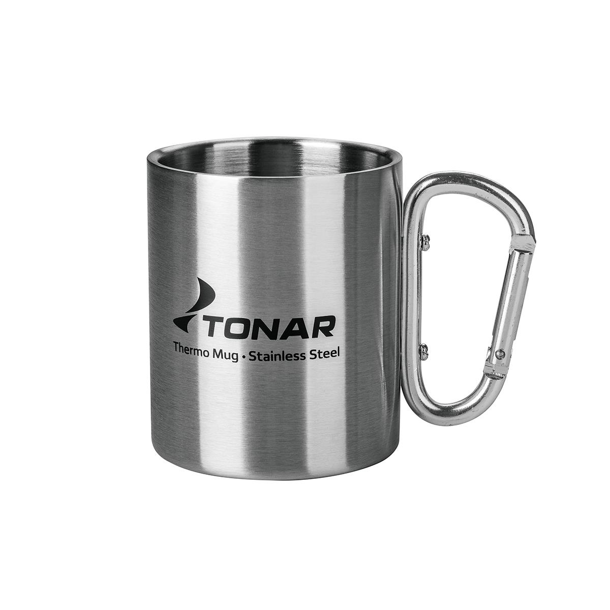МП Термокружка 300ML ручка-карабин (T.TK-032-300) Тонар - фото 1